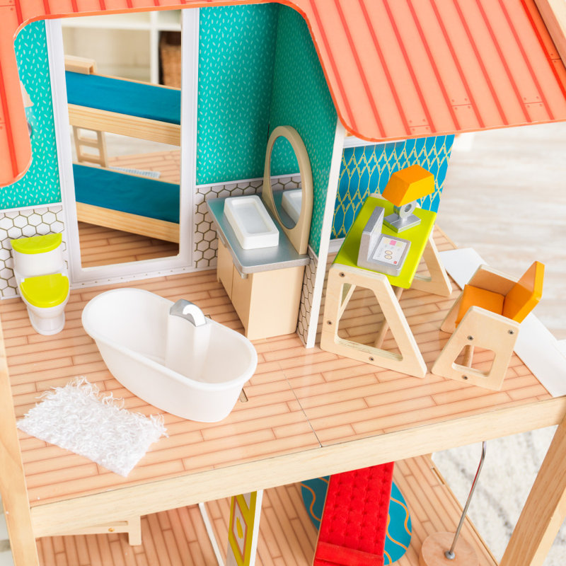 KidKraft So Stylish Mansion Wooden Dollhouse with 42 Accessories